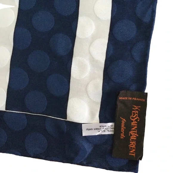 Vintage YSL Silk Scarf - Picture 7 of 7